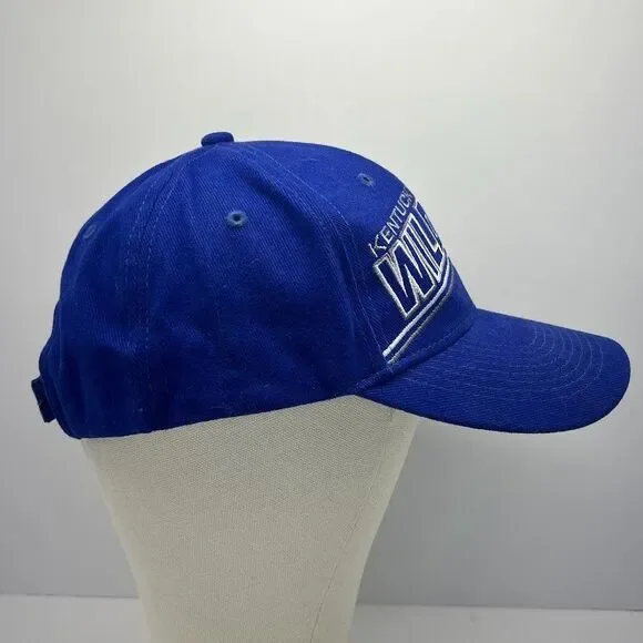 Kentucky Wildcats Hat Cap Strap Back Blue UK College Basketball Mens NCAA - Picture 2 of 8